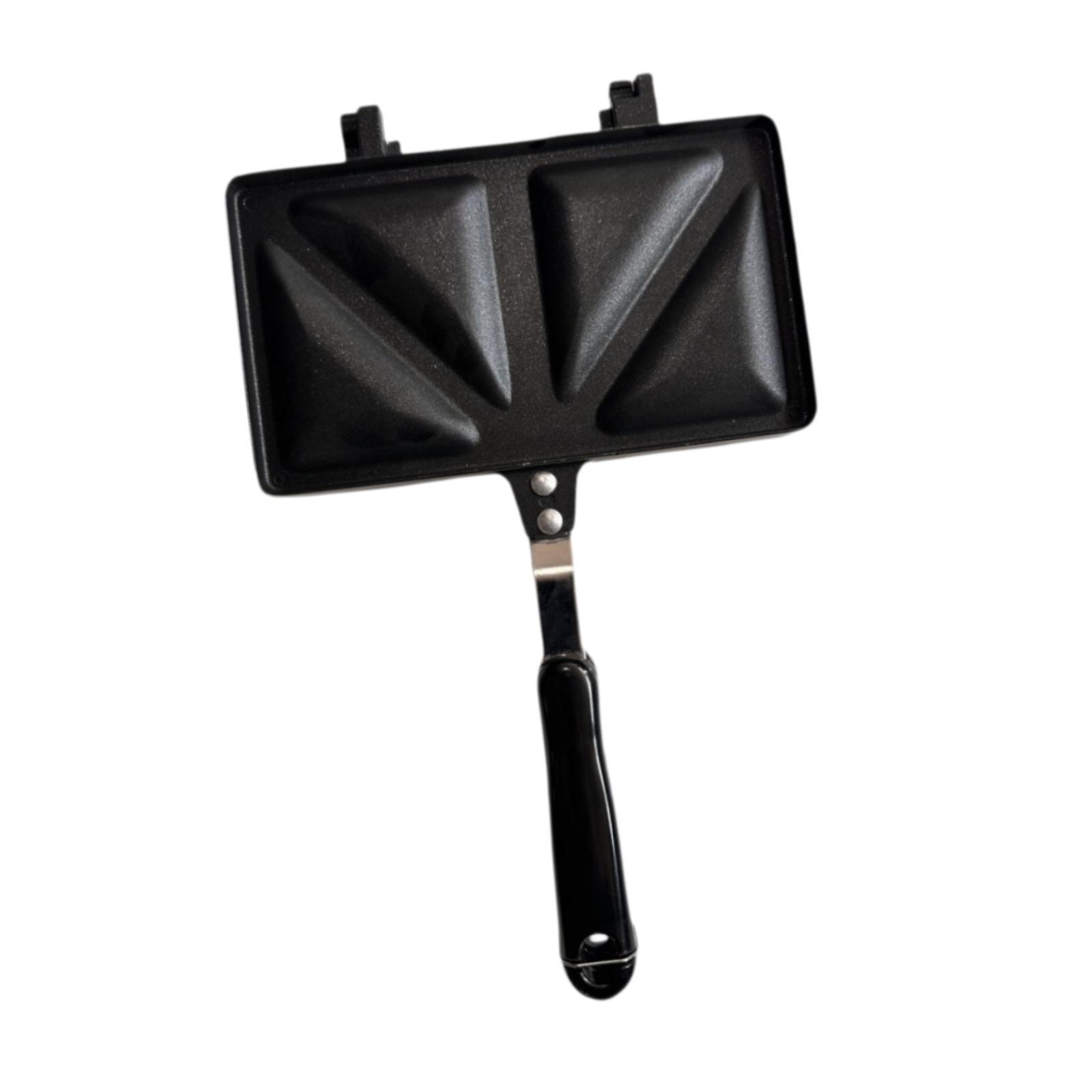 Magideal - Sartén Para Sándwiches, Sartén, Bandejas Para Tortillas Fáciles De Limpiar, Máquina Para Hacer Gofres, Sartén Doméstica Para Cocinar Al Aire Libre, Ma B