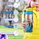 thumbnail image 5 of Rodri-theme One-Touch Pop Top Water Bottle Stainless Steel Leak-Proof Sports Children's Bottle blue 12oz, 5 of 6