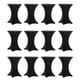 thumbnail image 1 of Mantel Para Mesa De Cóctel Highboy Spandex 32 X 43 Cm Negro X12, 1 of 7