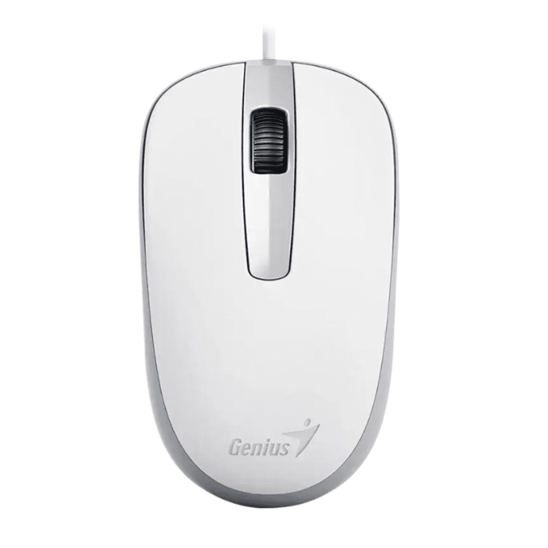 Genius - Clasico Mouse Optico Dx-120 Usb-a Blanco