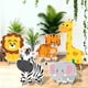 thumbnail image 1 of Decoraciones Fiesta Animales Safari 5 Pzas Pvc 27x16 Cm, 1 of 3