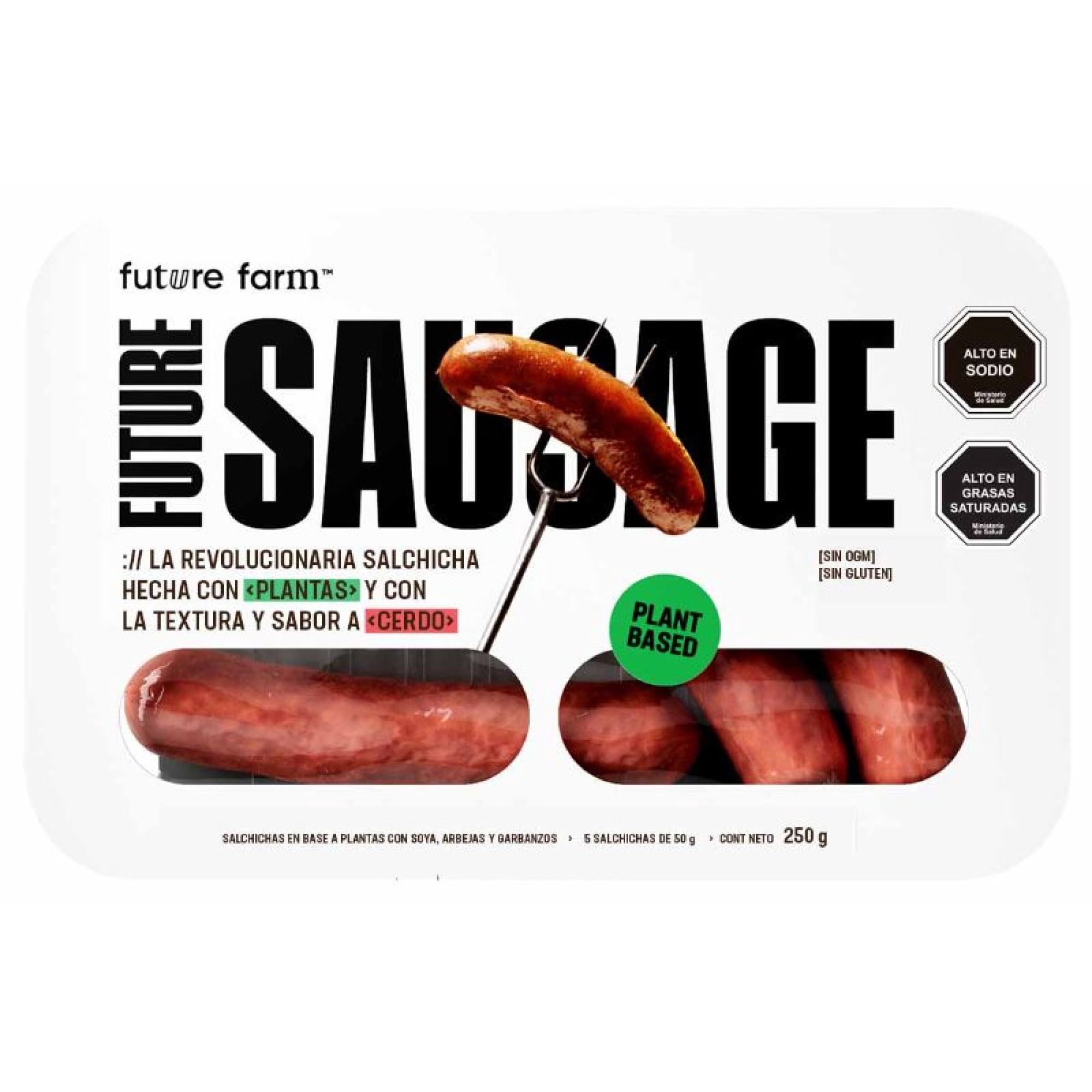 Salchicha Vegetal 250 g Future Farm