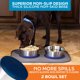 thumbnail image 5 of Cuencos para perro Master Pet Supply 1,9 L Azul marino, paquete de 2, 5 of 9