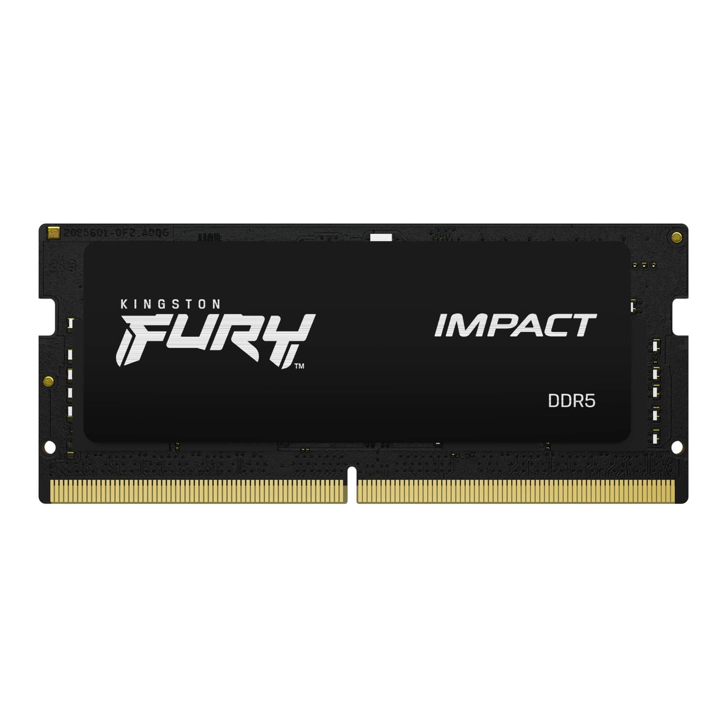 Memoria Ram Kingston Fury Impact Black 32 Gb Ddr5 5600 Mhz Negro
