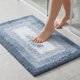 thumbnail image 1 of REGALWOVEN Alfombra de Baño Suave y Absorbente Antideslizante Alfombra de Baño de Felpa en Forma de U y Rectangular Azul 20" x 32", 1 of 7