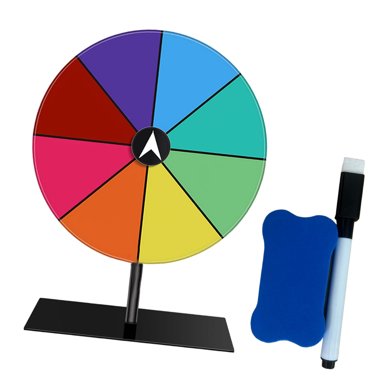 Bothyi - Juego De Plato Giratorio De Premio De Mesa Con Borrador De Bolígrafo Borrable Para Carnaval De Fiesta De Pub