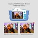thumbnail image 4 of Cámara Digital myFirst 16MP con Flash LED y Modo Selfie Azul, 4 of 9