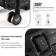 thumbnail image 3 of Equipaje Myer Hard Shell Carry On Aluminio Negro 20 Pulgadas, 3 of 3