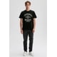 thumbnail image 4 of Polera Hombre Estampado Negro, 4 of 4