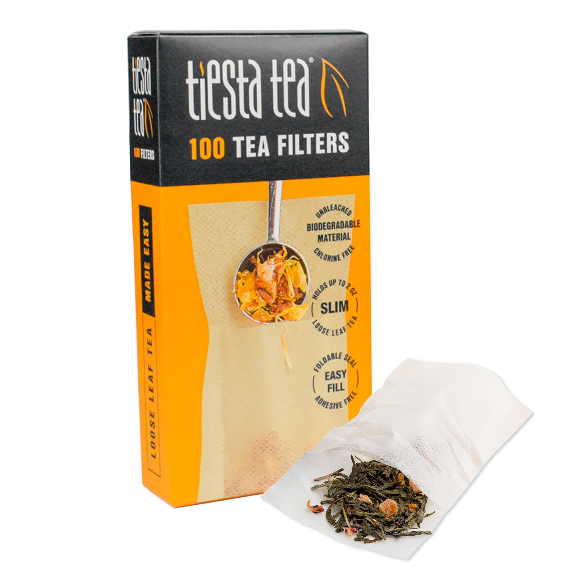 Filtros Desechables Para Infusiones De Té De Hoja Suelta Tiesta Tea