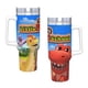 thumbnail image 4 of Escuela de Pequeños Dinosaurios Vaso aislado de acero inoxidable con asa, diseño temático, regalo para familia, amigos y fans; incluye pajita y encaja en el portavasos estándar, 40 oz, 4 of 6