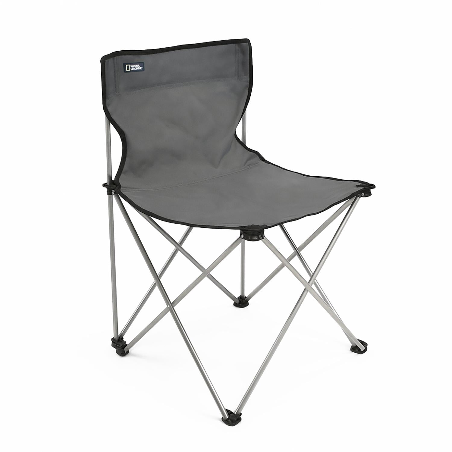 Silla Plegable Camping Keywest Gris National Geographic Gris Tamaño Unico