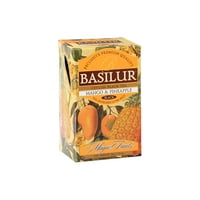 Te Negro Basilur Mango Piña Caja 25 Bolsas