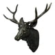 thumbnail image 1 of 3D Deer Head Cornamentas Arte De La Pared Estatua Pegatinas Decoración Del Hogar Color Bronce, 1 of 5