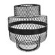 thumbnail image 2 of Lámpara Colgante Colgante Pantalla De Montaje Iluminación Alambre De Metal Cubierta De Jaula De Luz Negro, 2 of 5