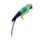 thumbnail image 2 of simulación artificial con plumas loro pájaro modelo animal decoración del hogar j, 2 of 5