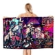 thumbnail image 1 of Helluva Boss Toalla de playa de secado rápido con diseño temático, regalo para mujeres y niñas, ideal para cumpleaños, fans, amantes de la música, uso en la playa o al aire libre, 78 × 180 cm, 1 of 6