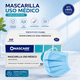 thumbnail image 1 of Mascarilla Médica 3 Pliegues Celeste Caja X50 Nascare Nascare, 1 of 3