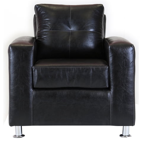 Muebles América - Sofá George 1 Cuerpo Negro