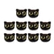 thumbnail image 2 of 10 Piezas De Cuentas De Cabeza De Gato, Cuentas De Gatito Para Pulseras, Adornos, Cuentas Con Ojos Negros Y Amarillos, 2 of 5