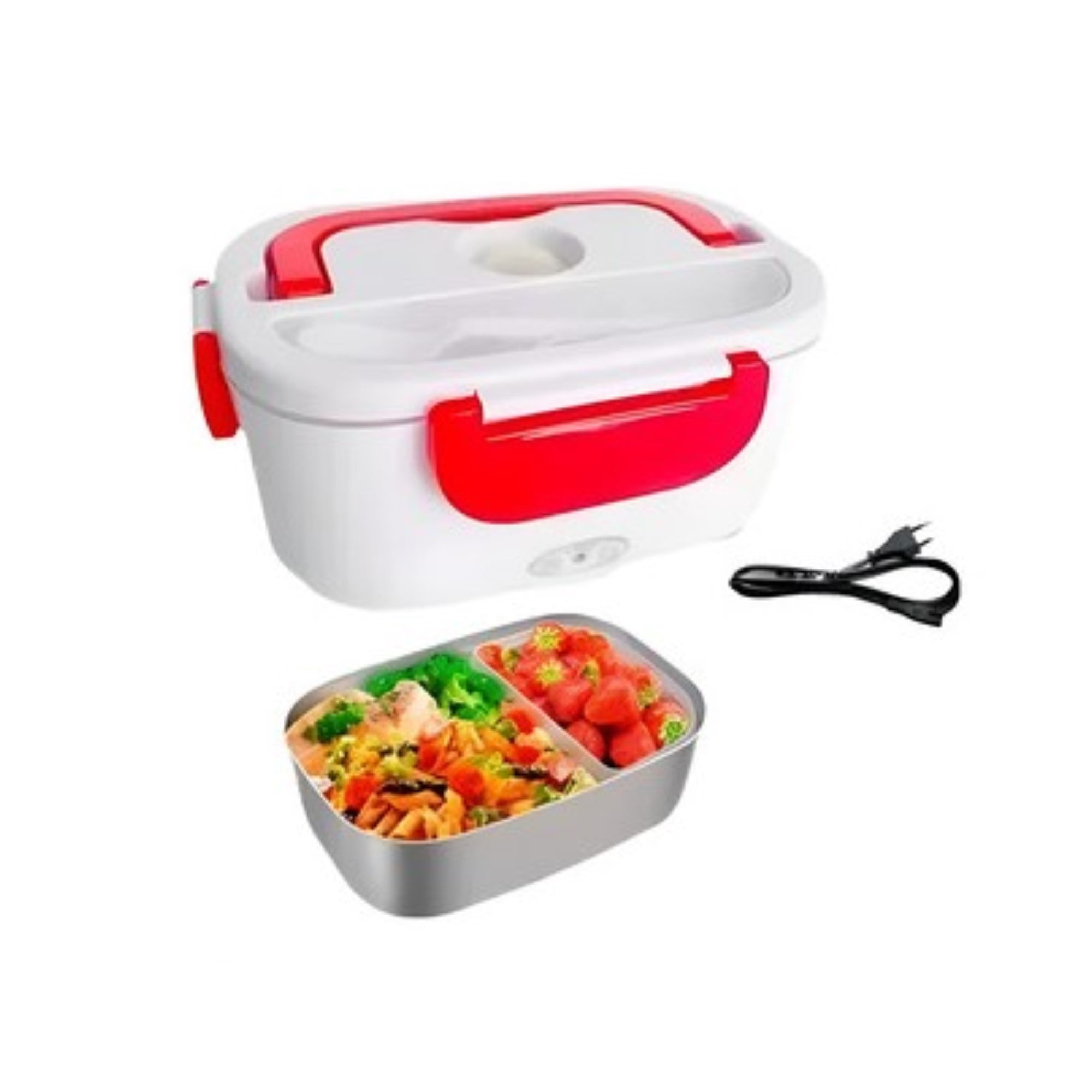 Citohome - Lonchera Eléctrica Portátil: Calienta Tu Comida En Cualquier Lugar Con Estilo En Color Roja