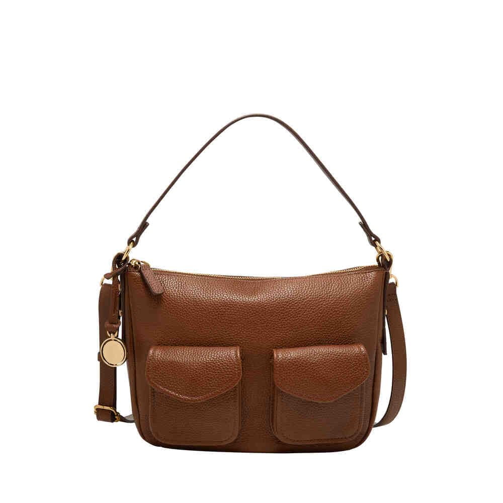 Bolso Crossbody Cargo Fossil Jolie De Cuero Para Mujer Marrón