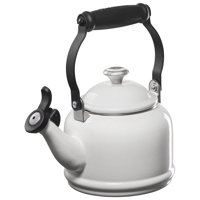 Tetera Le Creuset Esmalte On Steel Demi, 1,2 L, Color Blanco