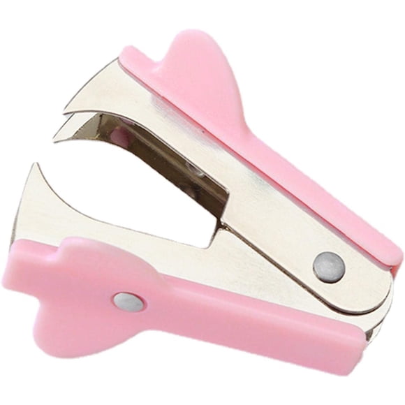 Desgrapadora de plástico rosa aoukoslt – herramienta de oficina