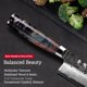 thumbnail image 4 of Cuchillo Santoku Atumuryou 18 cm VG10 Acero Damasco, 4 of 8