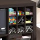 thumbnail image 2 of Inserto para Cubo Furinno Organizador de 9 Compartimentos Negro Roble Oscuro, 2 of 9