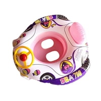 Magideal - Bebé Natación Anillos Verano Niños Surf Niños Inflable Piscina Flotadores Asiento Rosa