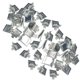 thumbnail image 1 of Clips de soporte para estantes Bueyfolt para pilastras ajustables de acero, 40 unidades, 1 of 6