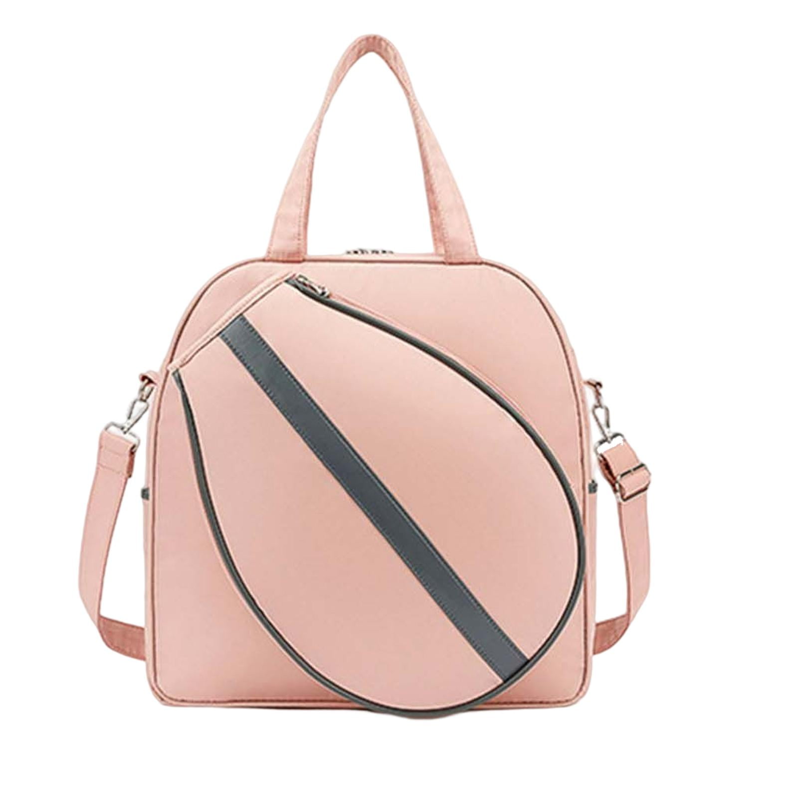 Ioensy - Bolso De Tenis Fundas Para Raquetas Portátiles Bolsa Deportiva Tote Bolsa Para Raquetas De Tenis Rosa