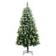 thumbnail image 5 of Árbol de Navidad VidaXL artificial con bisagras, 150 LED y juego de bolas, 5 of 8
