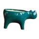 thumbnail image 4 of Florero De Gato Animal, Florero De Porcelana Para Dormitorio, Sala De Estar, Patio, Verde, 4 of 5
