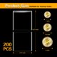 thumbnail image 2 of Fundas tipo flip de vinilo 2×2 pulgadas Lonamos – Pack de 200 unidades, 2 of 7