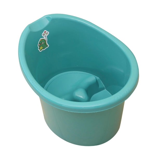 Cubo Para Bañera De Bebé, Cubo Portátil Para Ducha De Bebé Para Bebés De 0 A 3 Años, Recién Nacido, Verde Oscuro