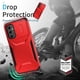 thumbnail image 3 of Funda Resistente para Samsung Galaxy A14 5G con Tapa Deslizante y Protección Militar Rojo, 3 of 6