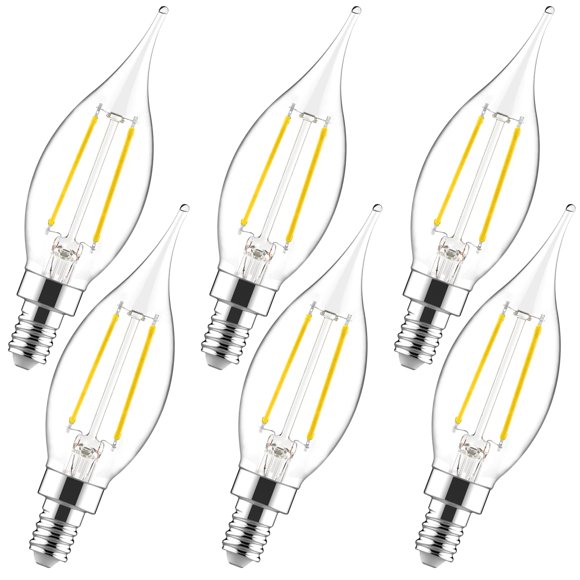 Bombilla LED Sengled regulable E12 40W 5000K (paquete de 6)