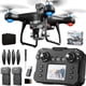 thumbnail image 1 of Drone QAONIE KY102 con controlador de pantalla, cámara 4K HD, negro, 1 of 6