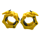 thumbnail image 1 of Par de collarines para barra olímpica Amarillo, 1 of 2