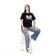 thumbnail image 4 of Polera Mujer Oversize Estampado Cat Negro Talla M, 4 of 5