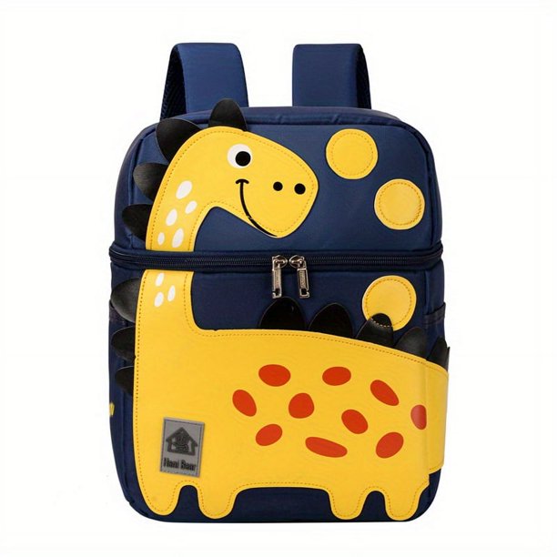 Children's Cute Dinosaur Schoolbags For Boys And Girls Casual Cute Kindergarten Backpack With Rein School Season Gift