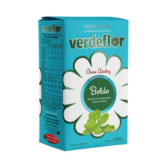 Verdeflor Yerba Mate Boldo 1 kg