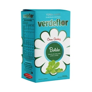 Verdeflor Yerba Mate Boldo 1 Kg