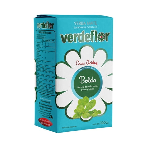 Verdeflor Yerba Mate Boldo 1 Kg