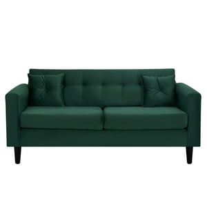 Bodevir - Sofa New Retro 3C Felpa 00 Verde Botella