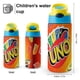 thumbnail image 2 of Uno Botella de Agua con Tapa Pop Top de Un Toque, Acero Inoxidable, a Prueba de Fugas, para Deportes, Botella Infantil azul 12 oz, 2 of 6