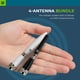 thumbnail image 2 of Kit de Antenas Bolton Technical 5G/4G LTE WiFi Blanco, 2 of 7