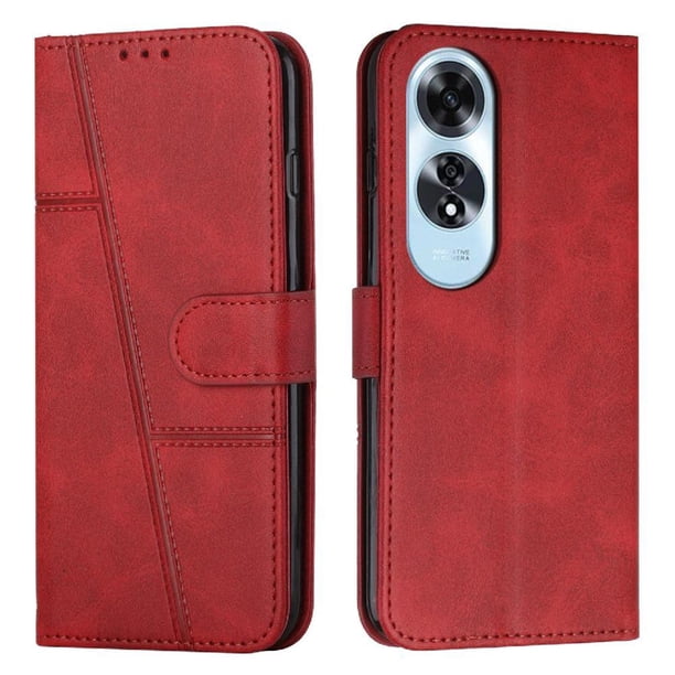 Funda Flip Para Oppo A60 4g – Carcasa Delgada Y Resistente A Impactos Con Soporte Para Uso Diario Y Profesional